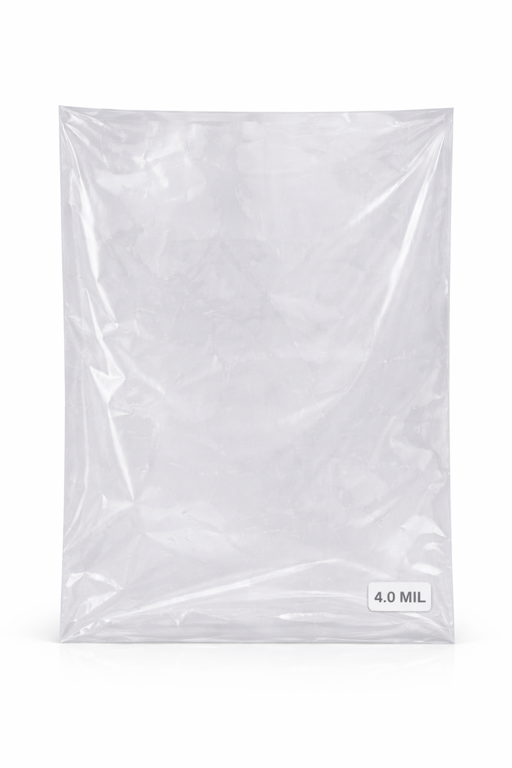 Layflat poly bag- 4 Mil