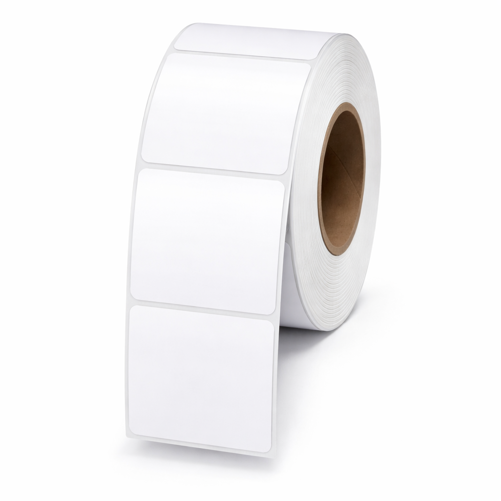 4" X 3" White TT Labels