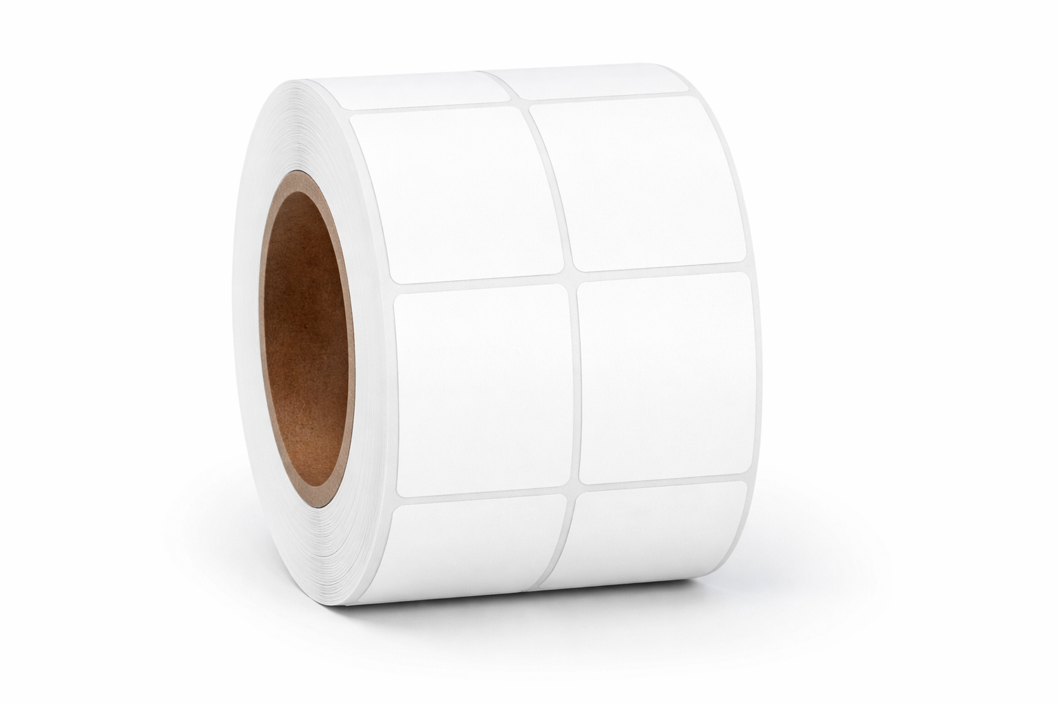 1" X 1"  TT Labels No-Perf