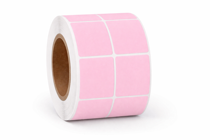 1" X 1"  TT Labels No-Perf